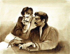 Ιδεατή απεικόνιση των Μαρκίδων Πούλιου απο τον Κ Ντιο